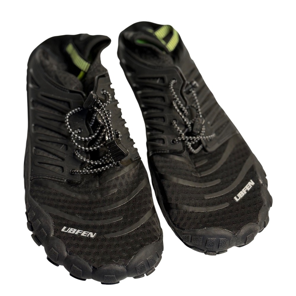 UBFEN Water Shoes Black Barefoot Athletic Minimalist Aqua Sneakers Mens Size 13